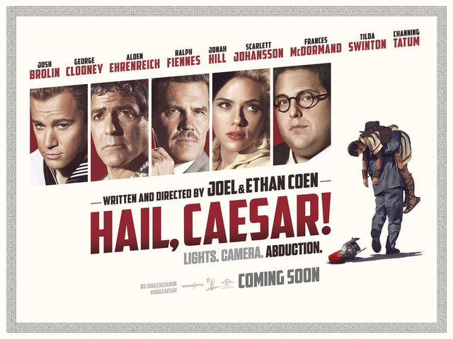   - 1-Yüce Sezar (Hail, Ceasar!) -   - Neyin nesidir?: Coenler 1950'ler Hollywood'una bakıyor. Daha fragmanıyla birçok filme referans veren eserde Channing Tatum, George Clooney, Scarlet Johansson, Tilda Swinton, Ralph Fiennes, Jonah Hill, Dolph Lundgren'ı içeren şaşaalı bir kadroyu izleyeceğiz. -   - Vizyon tarihi: Belirsiz -  