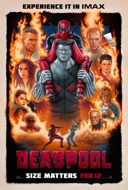 2-Deadpool -   - Neyin nesidir?: 'Kick-Ass', 'Yeşil Yaban Arısı' misali bir kaybeden… Marvel'in en ana akım karşıtı süper kahramanı... Deadpool alter egosu, ölüm arifesindeki paralı asker Wade Wilson'a emanet… Onu ise Ryan Reynolds canlandırıyor. -   - Vizyon tarihi: 12 Şubat -  