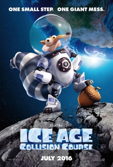  18-Buz Devri 5 (Ice Age: Collision Course) -  Neyin nesidir?: Dağ sincabı Scrat'in maceralarının fazlalaştırıldığı yeni bir 'Buz Devri'… Diğer karakterler ise soluğu bambaşka diyarlarda alıyorlar. Seri kaldığı yerden, ufak tefek değişikliklerle devam ediyor. -  Vizyon tarihi: 15 Temmuz -  