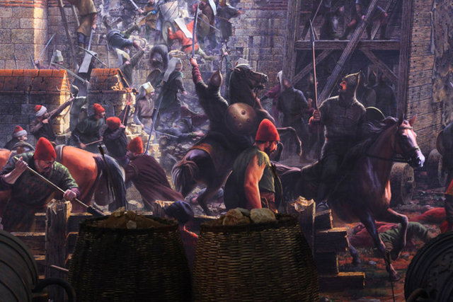 22 MayısBizanslılar, Eğrikapı'da iki yeni tünel daha fark ederek etkisizleştirdi.