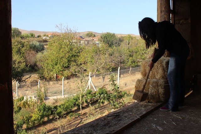 Samanları ilk aldığımda, 'herhalde hoca mandıra ile uğraşıyor, hayvanları var' diye düşündüler. Belki çok kişi güldü. Ama benim hayalimde saman ev hep vardı. Bir çok aileye de örnek oldu. Arsa arayıp bu şekilde ev yapmak isteyenleri duydum. Doğa ile uğraşmak isteyen bir çok arkadaşımız oldu. Misafirden, burayı ziyaret etmek isteyenlerden artık iş yapamaz hale geldik."