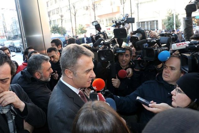 Beşiktaş Kulubü Başkanı Fikret Orman