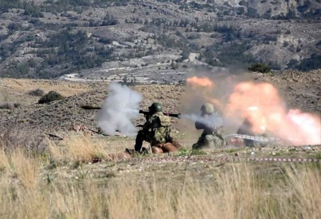 28'inci Mekanize Piyade Tümen Komutanlığı (KKTC) tarafından 01-05 Şubat 2016 tarihleri arasında tanksavar atışları icra edildi.