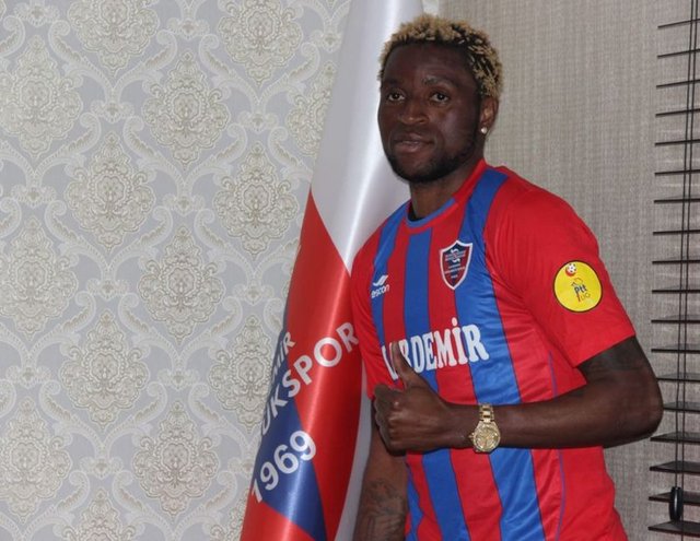 Junior Kabananga - Astana > Karabükspor - Kiralık