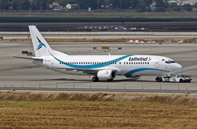 İşletmenin adı: TAILWIND HAVAYOLLARI A.Ş.   Uçak tipi: B737-400Miktarı : 5