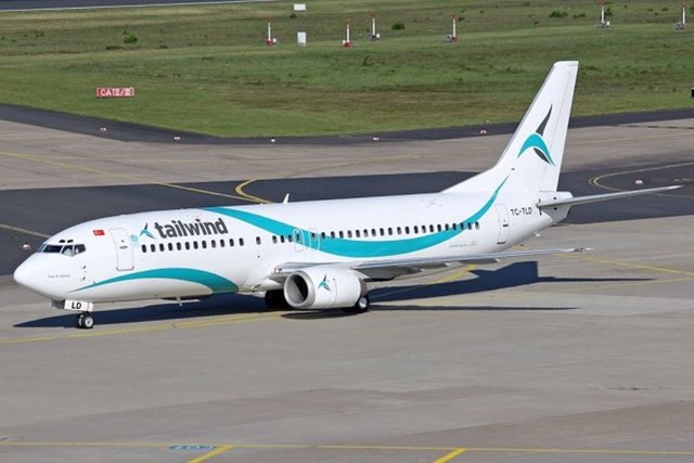 İşletmenin adı: TAILWIND HAVAYOLLARI A.Ş.   Uçak tipi: B737-800Miktarı : 2