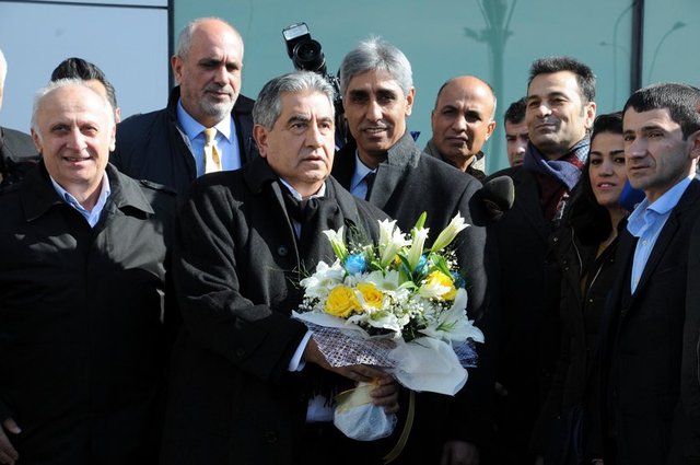 Fenerbahçe kafilesi sabah saatlerinde Diyarbakır'a geldi.