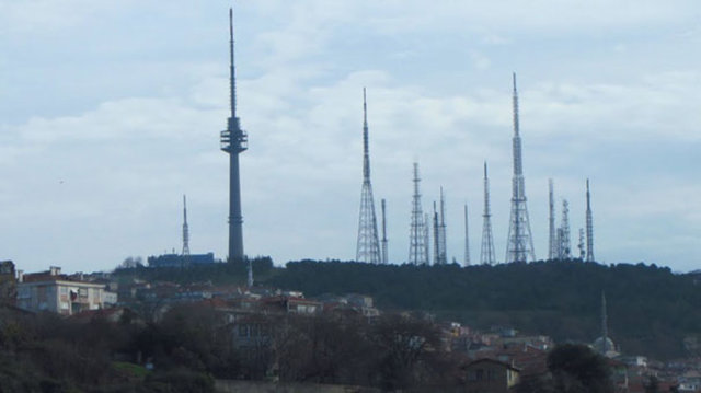 En kötü mimari: Çamlıca'daki antenler.