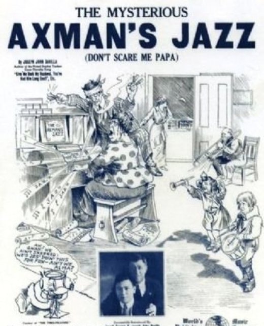 Şehir sabaha kadar sokakalrda jazz müzikle dans etmiş, resmi tatil olmuştur. hala kim olduğu bilinmemekte. (Axeman of New Orleans)