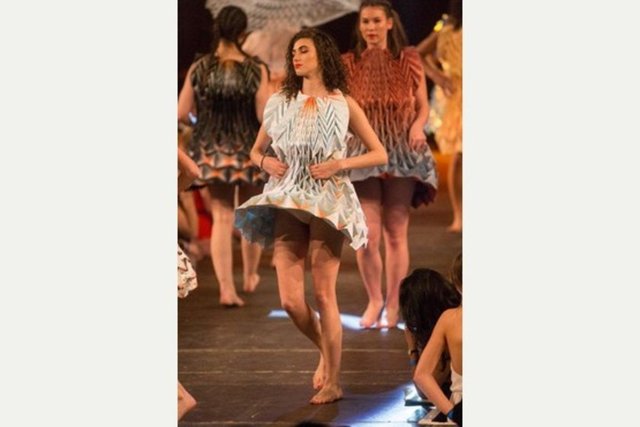 Öğrenciler, defileden elde edilen gelirin bağışlanacağı açıklandı.