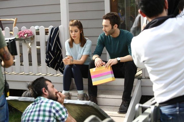 Acı Aşk 11. Bölüm Kamera arkası fotoğrafları