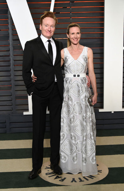 Conan O'Brien ve Liza Powel