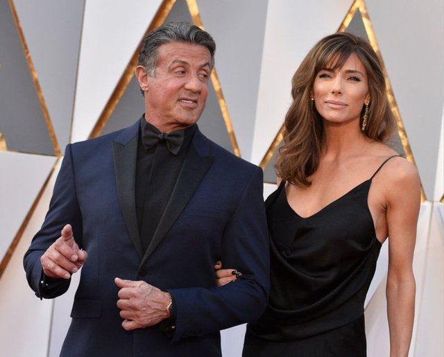 SYLVESTER STALLONE - JENNIFER FLAVIN