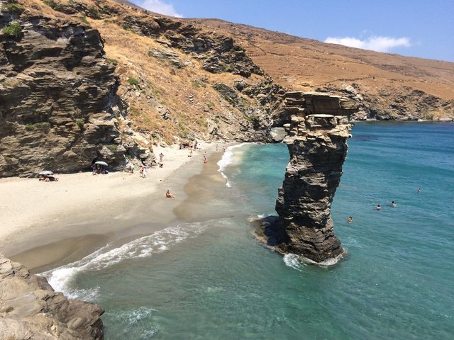 Grias to Pidima, Andros