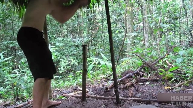 Sıra sığınağın duvarlarına geldi öncelikle...