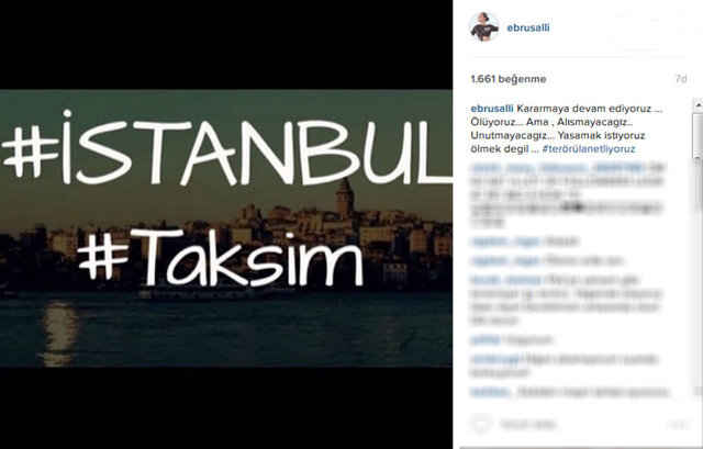 EBRU ŞALLIKararmaya devam ediyoruz ... Ölüyoruz... Ama, Alışmayacagız.. Unutmayacağız... Yaşamak istiyoruz ölmek değil ... #terörülanetliyoruz