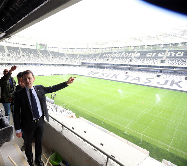 ARENA'YA ÖZEL SES SİSTEMİVodafone Arena'nın ses sistemine önem verildi.