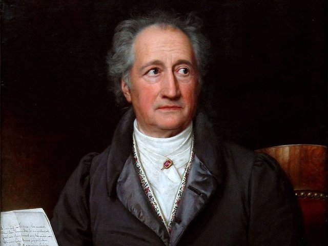 ALMAN EDEBİYATÇI GOETHE