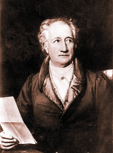 ALMAN EDEBİYATÇI GOETHE