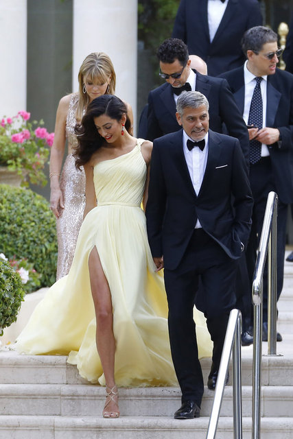 Amal Clooney-George Clooney