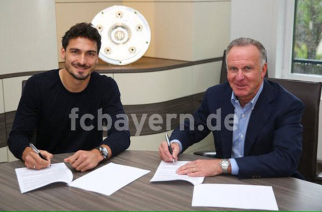 MATS HUMMELSBorussia Dortmund > Bayern Münih (38 milyon €)