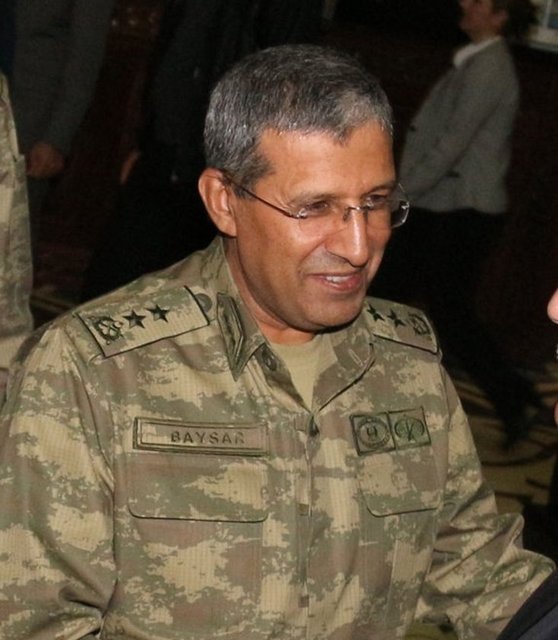 23. Jandarma Sınır Tümen Komutanı Tümgeneral Abdullah Baysar