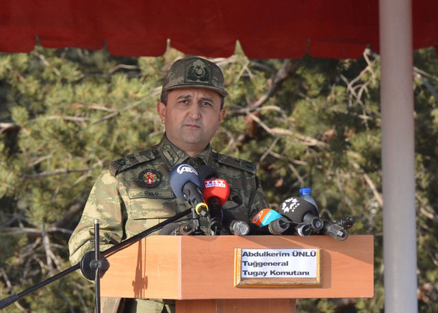 51. Motorlu Piyade Tugay Komutanı Tuğgeneral Abdulkerim Ünlü