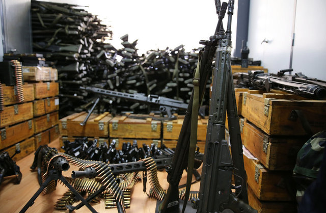 Yapılacak incelemelerin tamamlanmasının ardından silah ve mühimmatlar Türk Silahlı Kuvvetleri'ne (TSK) teslim edilecek.