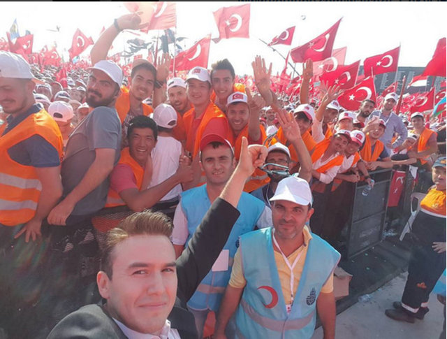 MUSTAFA CECELİ - Demokrasi ve şehitler mitingi.