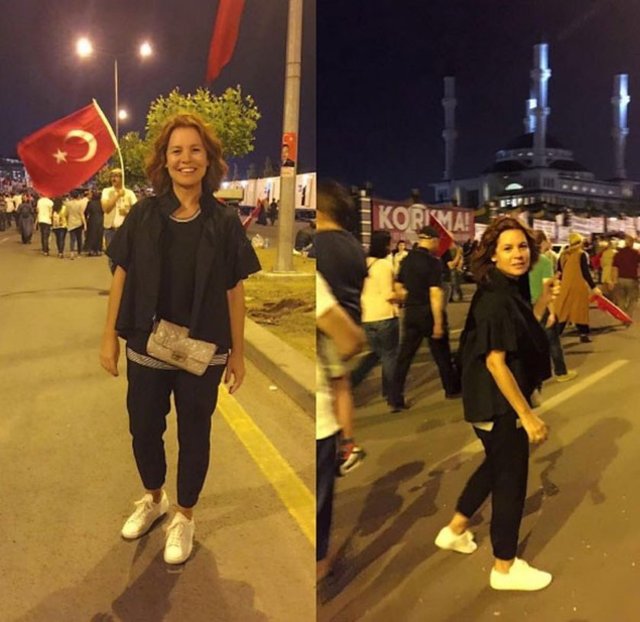 GÜLŞAH ALKOÇLARBu vatan hepimizin demokrasi nöbetindeyiz