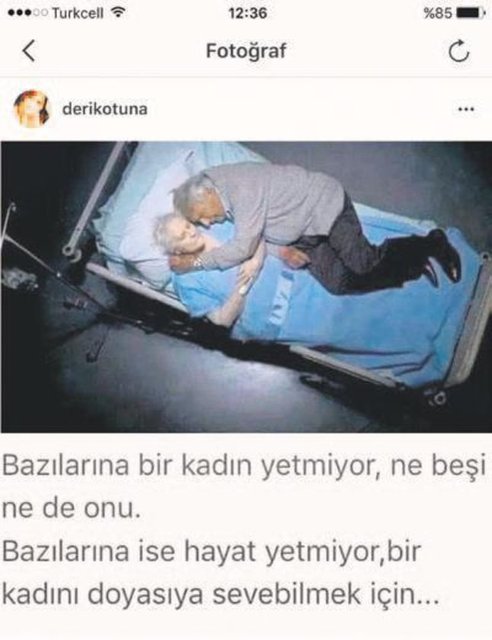 TUNA'DAN İMALI PAYLAŞIM - Derya Tuna, eski hayat arkadaşı ile Çakıcı'nın evlilik haberleri çıkınca Instagram'da "Bazılarına bir kadın yetmiyor" diye imalı bir paylaşım yaptı.