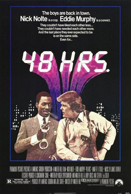 15-Eddie Murphy-Nick Nolte: Jack Cates ile Reggie Hammond'ın atışmaları iki film sürse de belli bir kitleyi etkisi altına almıştır. 1982 ve 1990 tarihli iki bölümden oluşan '48 Saat' ('48 Hrs.') 'polisiye-komedi damarlı iki kafadar filmi'nin öncüsüdür.