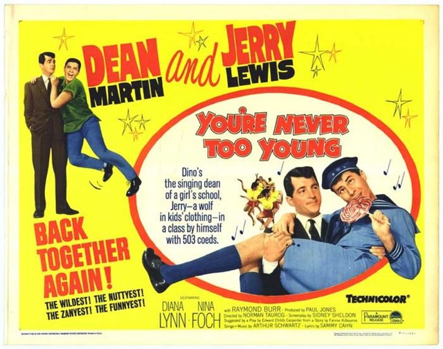 9-Dean Martin-Jerry Lewis: Karizmatik şarkıcı ile adi küçük kardeşin birlikteliği gibiydi... 1949-1956 arasında 15'i aşkın film, gece kulüplerinde, radyo programlarındaki mizah onlara bir gelenek kazandırdı. Bu kariyer başlangıcının ardından Lewis de, Martin de yalnız başına başarılı oldu.
