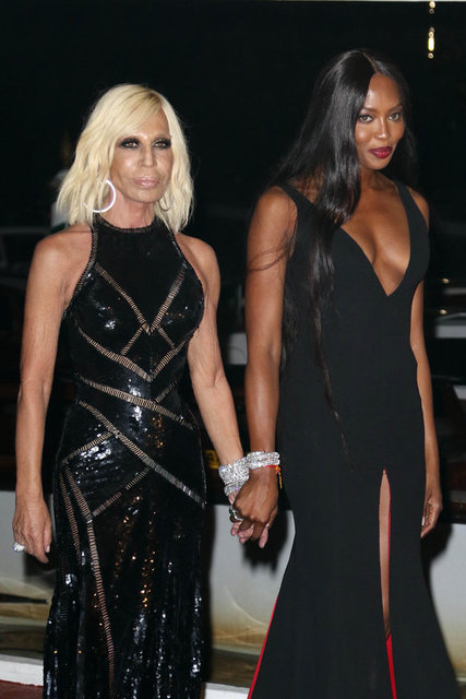 Donatella Versace-Naomi Campbell
