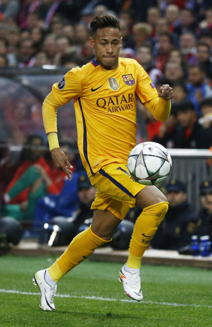 3. Neymar (Barcelona) - 92