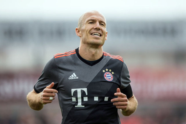 46. Arjen Robben (Bayern Munich) - 87