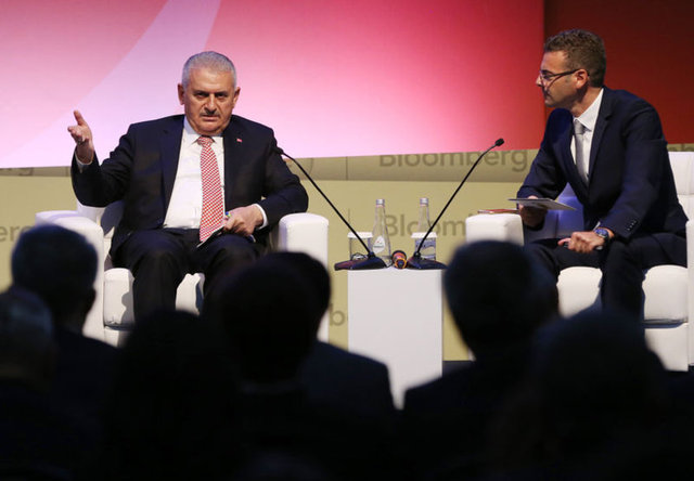 Başbakan Binali Yıldırım - BloombergHT TV Genel Yayın Yönetmeni Cüneyt Başaran