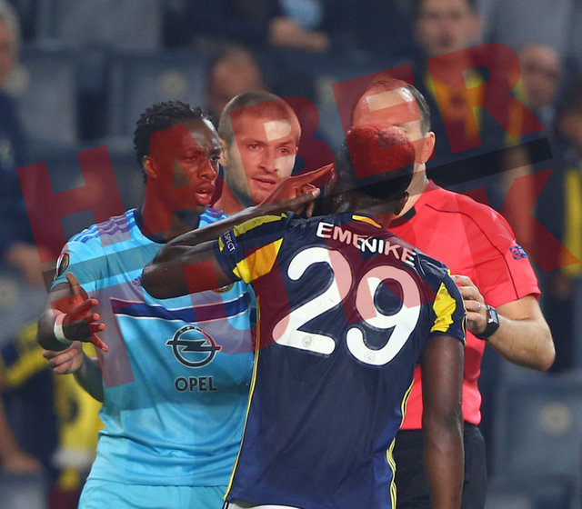 Sarı - Lacivertli futbolcular adeta çileden çıktı.