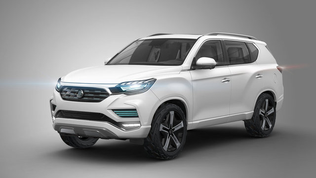 Ssangyong LIV-2 SUV concept