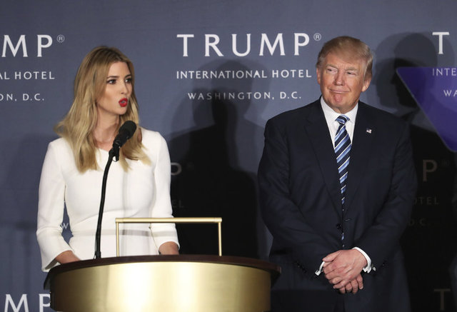 IVANKA, DONALD TRUMP