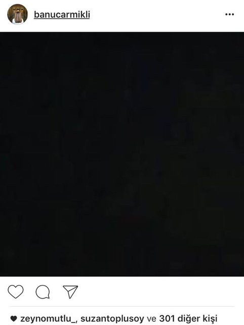 BANU ÇARMIKLI'NIN SOSYAL MEDYADAN PAYLAŞTIĞI FOTOĞRAF