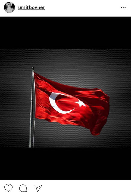 ÜMİT BOYNER'İN SOSYAL MEDYADAN PAYLAŞTIĞI FOTOĞRAF