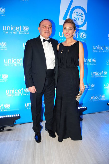ÖMER - ARZU SABANCI (UNİCEF 70. YIL DAVETİNDEN)