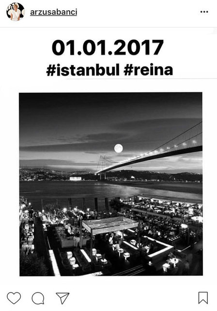 ARZU SABANCI'NIN SOSYAL MEDYADAN PAYLAŞTIĞI FOTOĞRAF