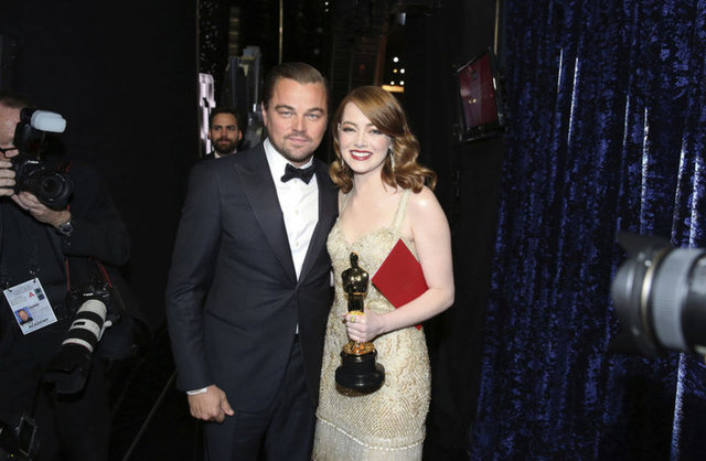 LEONARDO DI CAPRIO, EMMA STONE
