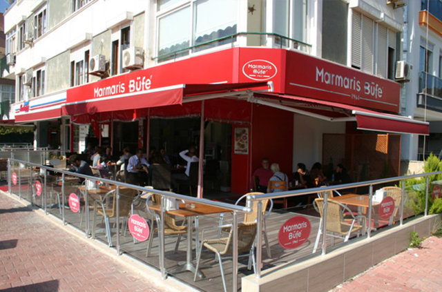 30- İş fikri: Marmaris Büfe: Marmaris Büfe, alışveriş merkezlerinde açılan ilk yerli fastfood markası olma özelliğini taşıyor. 20'nin üzerinde şubesi olan marka, franchise zincirini genişleterek, Ankara, İzmir ve Antalya dışında franchise sayısını 30"²a ulaştırmayı hedefliyor. Franchise alacak yatırımcıların 50-60 metrekarelik dış bahçesi olan 100-150 bin lira arası yatırım yapması isteniyor. Kar marjı ise yüzde 20-30.