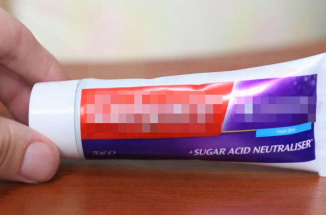 Diş macunlarını bir kasa gibi kullanabilirsiniz.