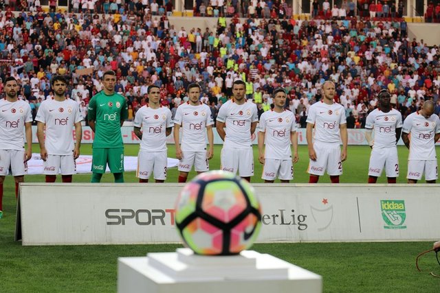 Gaziantepspor - Galatasaray mücadelesinden kareler...