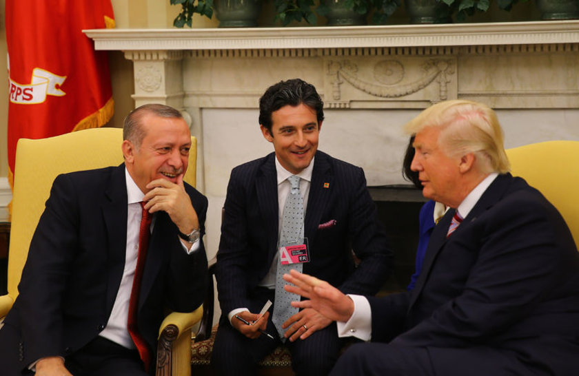 <p>ABD Başkanı Trump ve Cumhurbaşkanı Erdoğan bir arada... İşte tarihi anlardan kareler...</p>