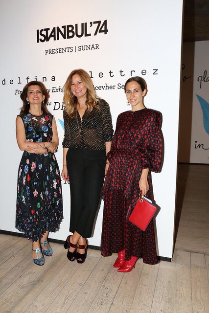 DİDEM BAĞRIAÇIK, DEMET MÜFTÜOĞLU EŞELİ, DELFINA DELTTREZ FENDI